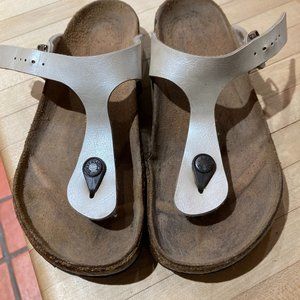 Gizeh Birko-Flor pearl sandal - women's 38